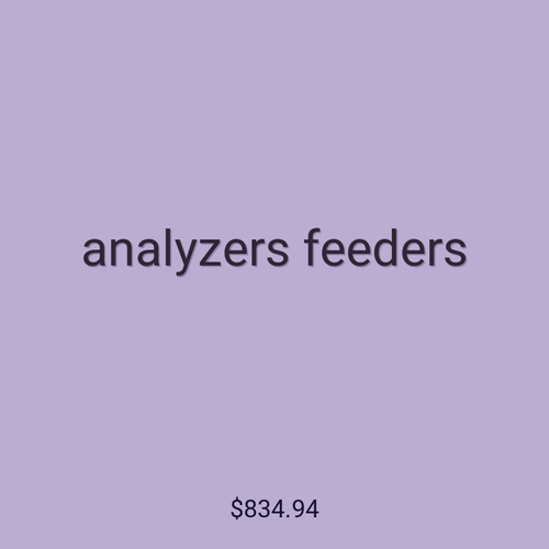 analyzers feeders