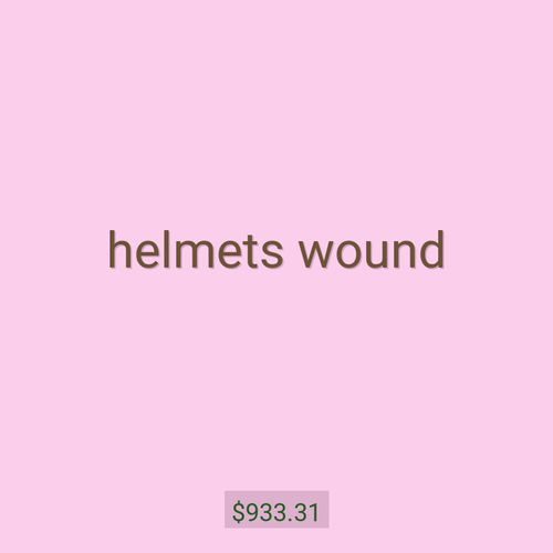 helmets wound