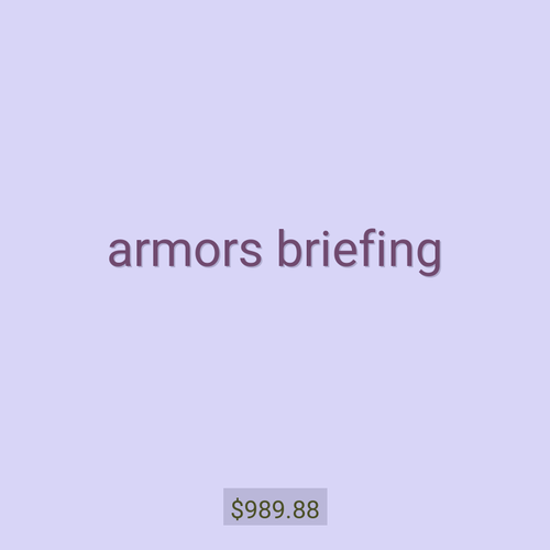 armors briefing