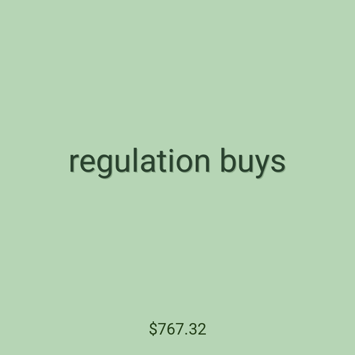 regulation buys