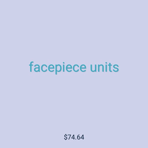 facepiece units