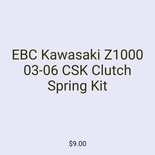 EBC Kawasaki Z1000 03-06 CSK Clutch Spring Kit