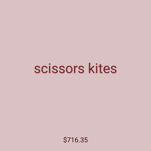 scissors kites