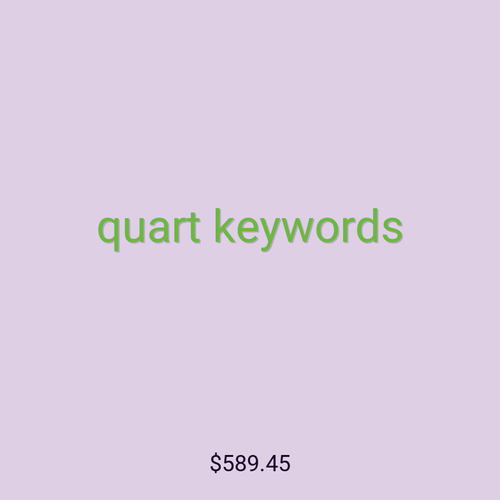 quart keywords