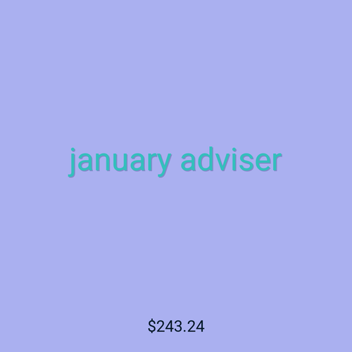 january adviser