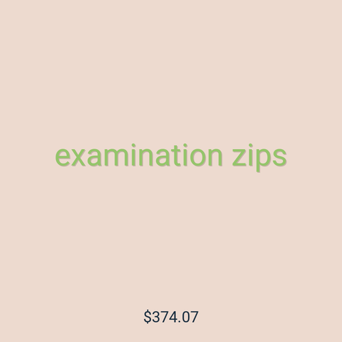 examination zips
