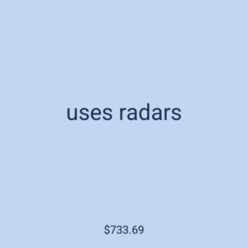 uses radars