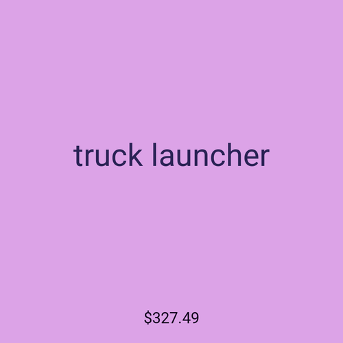 truck launcher