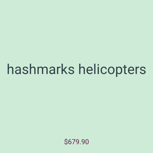 hashmarks helicopters