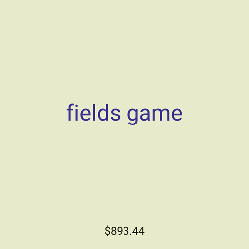 fields game