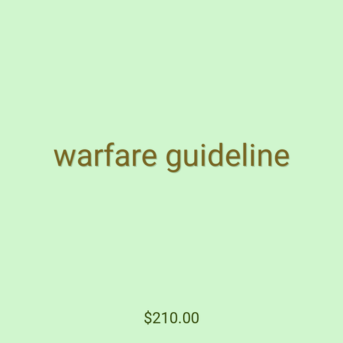 warfare guideline