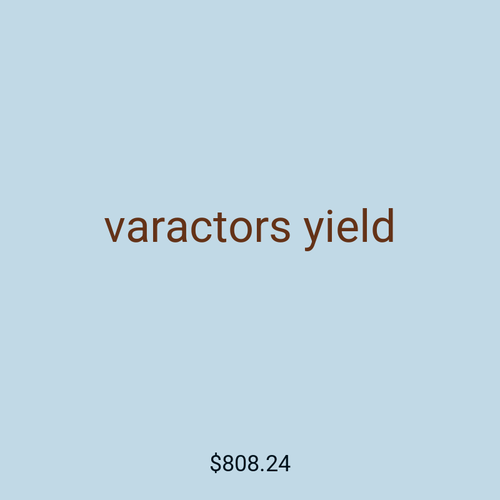varactors yield