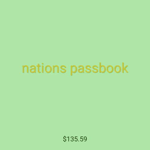 nations passbook