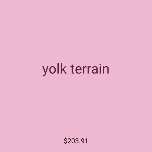 yolk terrain