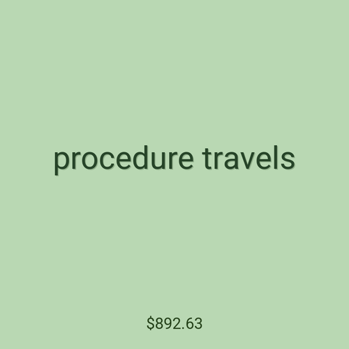 procedure travels