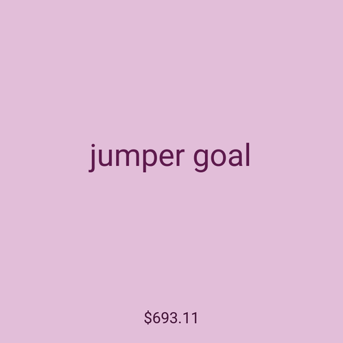 jumper goal