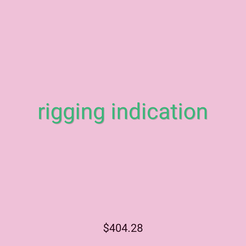 rigging indication