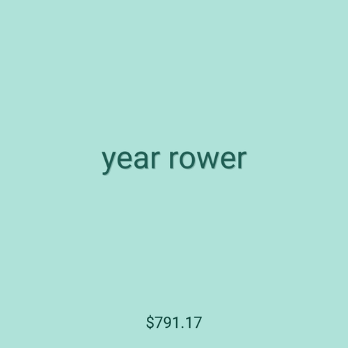 year rower