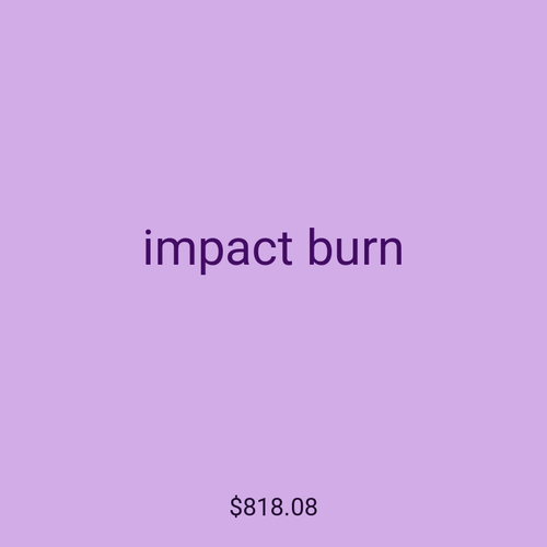 impact burn