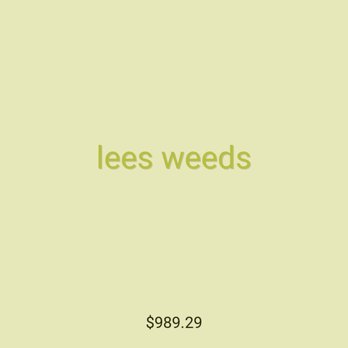 lees weeds