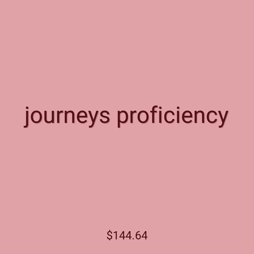 journeys proficiency