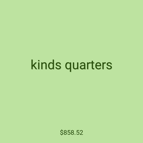 kinds quarters