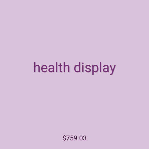 health display