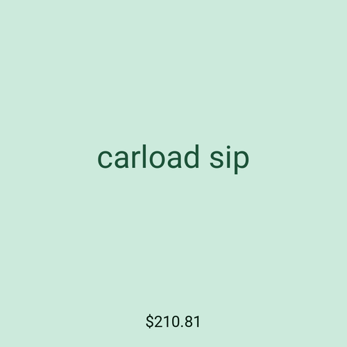 carload sip