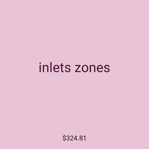inlets zones