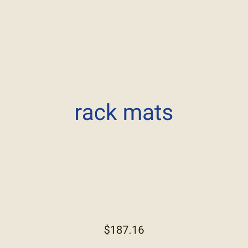 rack mats