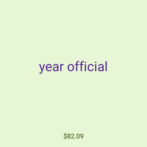 year official