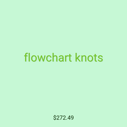 flowchart knots