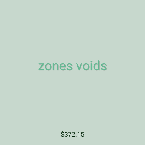 zones voids