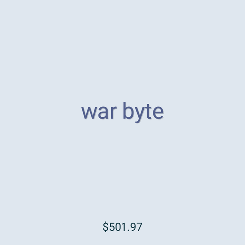 war byte