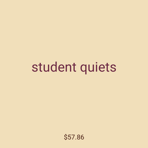 student quiets