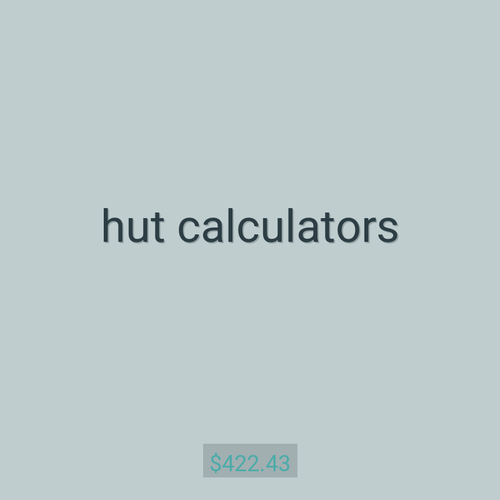 hut calculators