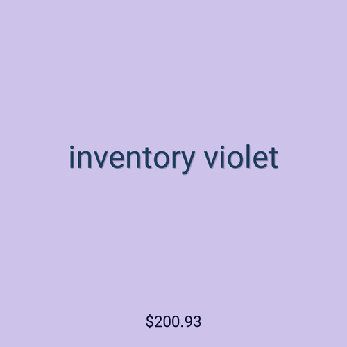 inventory violet