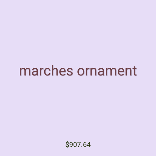 marches ornament