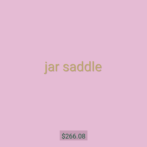 jar saddle