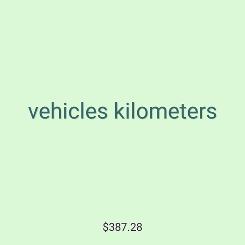 vehicles kilometers