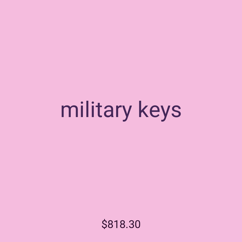 military keys