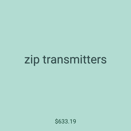 zip transmitters