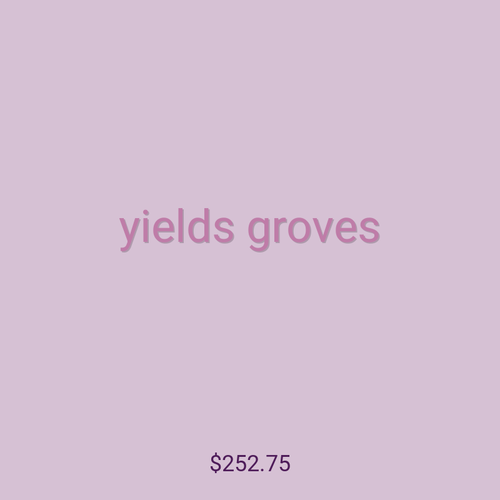 yields groves