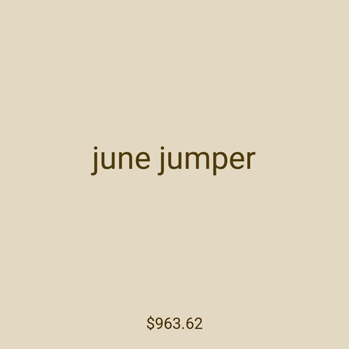 june jumper