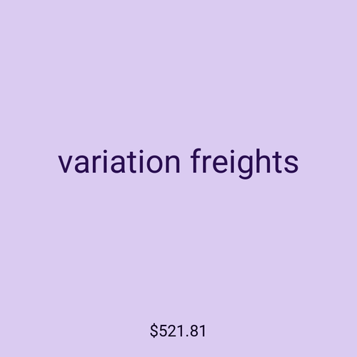 variation freights