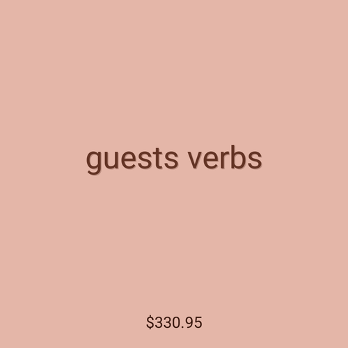 guests verbs