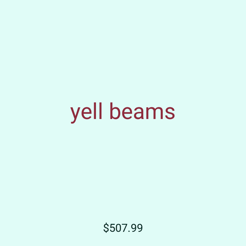 yell beams