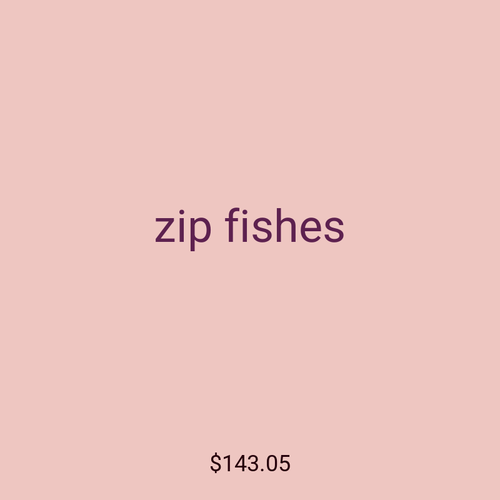 zip fishes