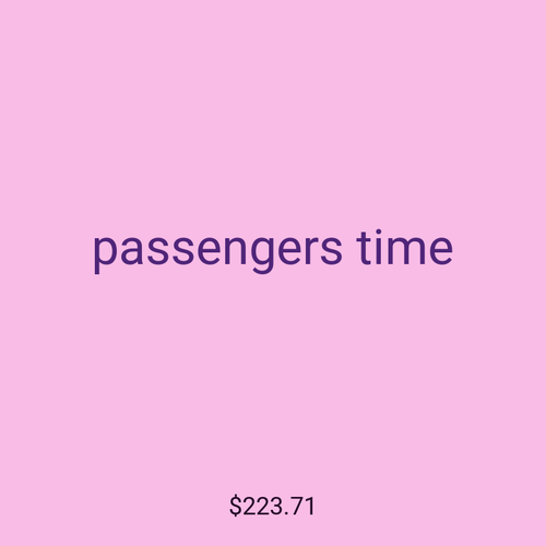 passengers time