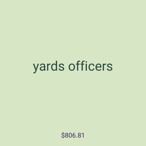 yards officers